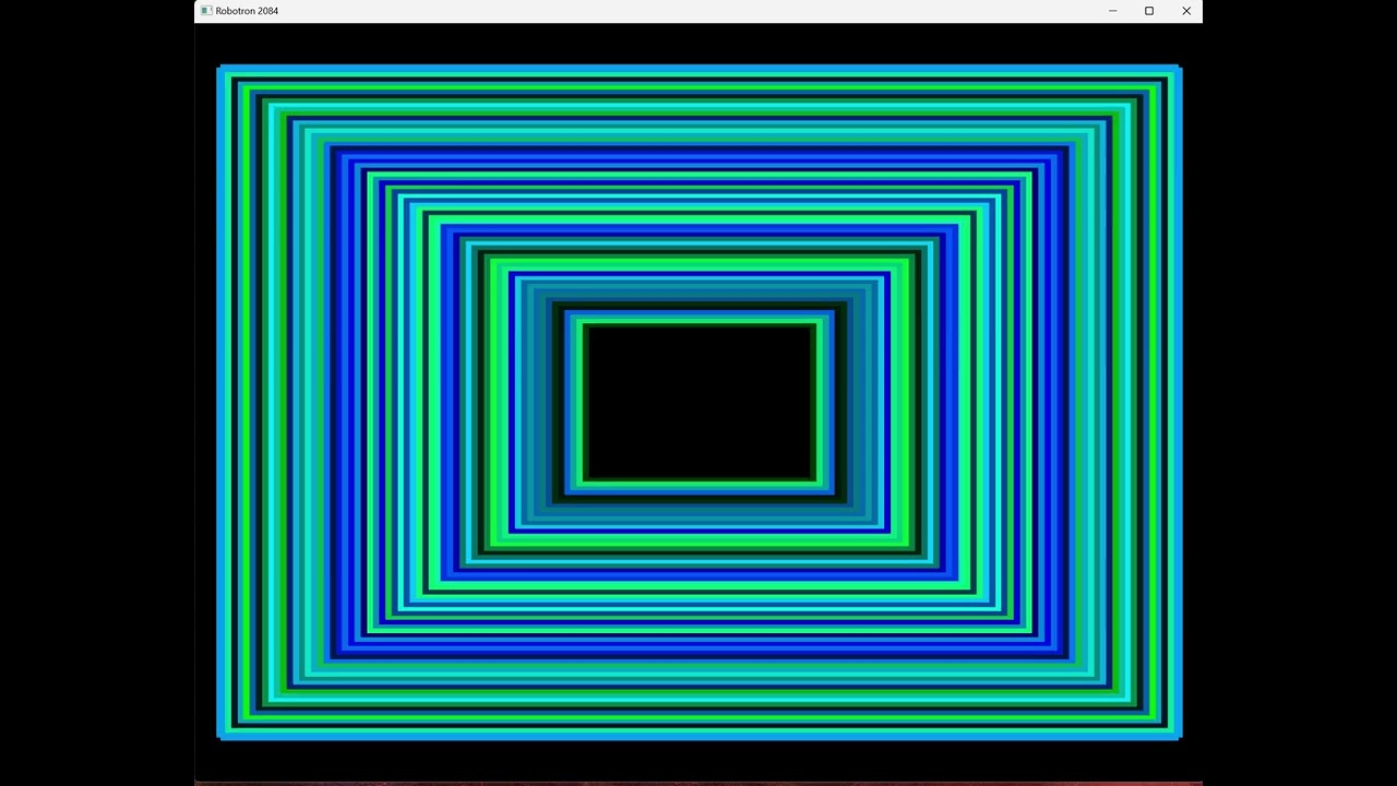Robotron 2084 combat and arena view